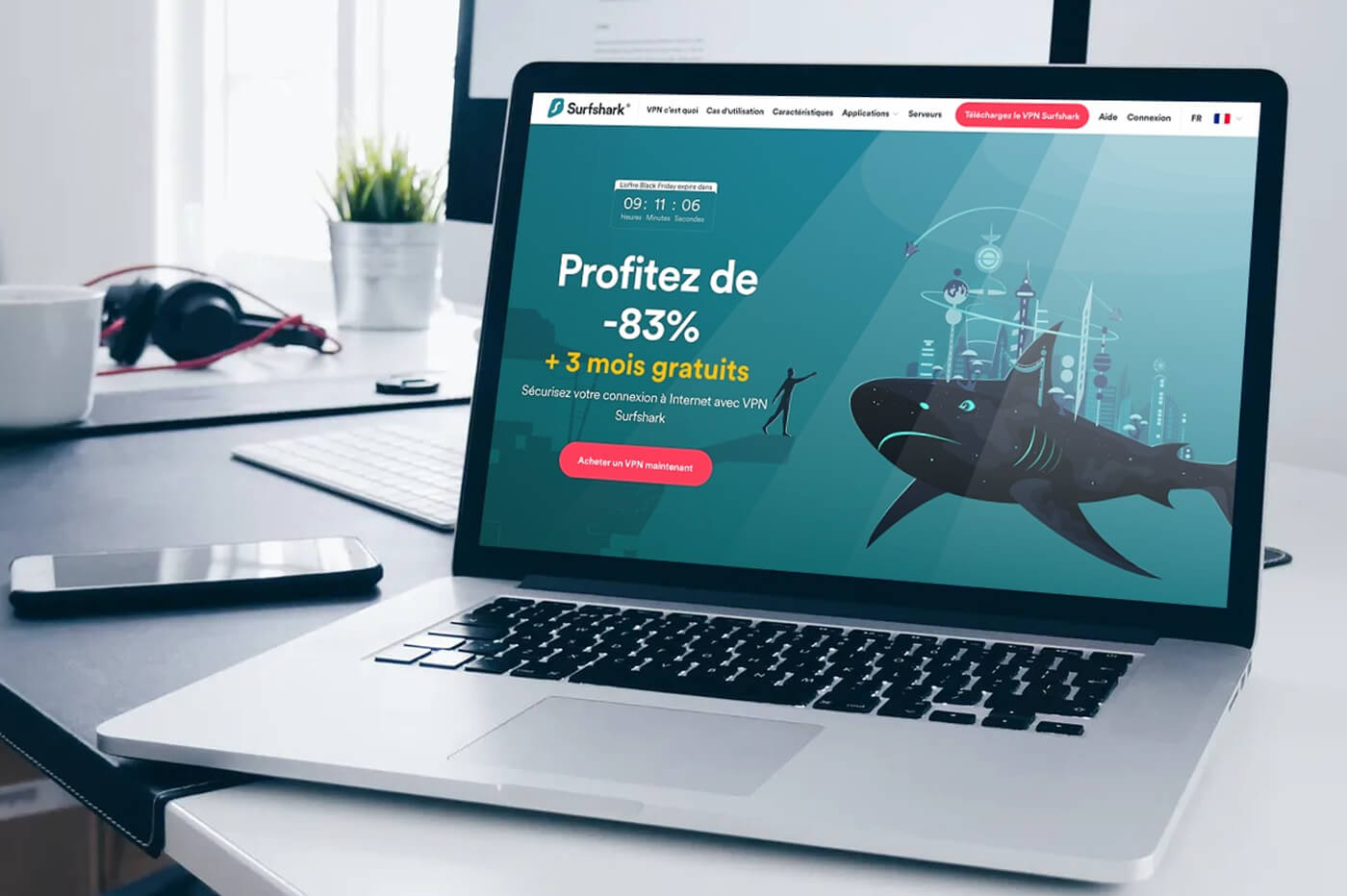 Offre Black Friday Surfshark VPN