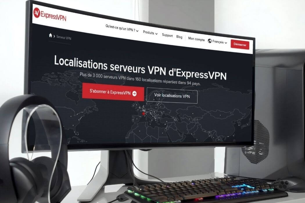 Serveurs ExpressVPN