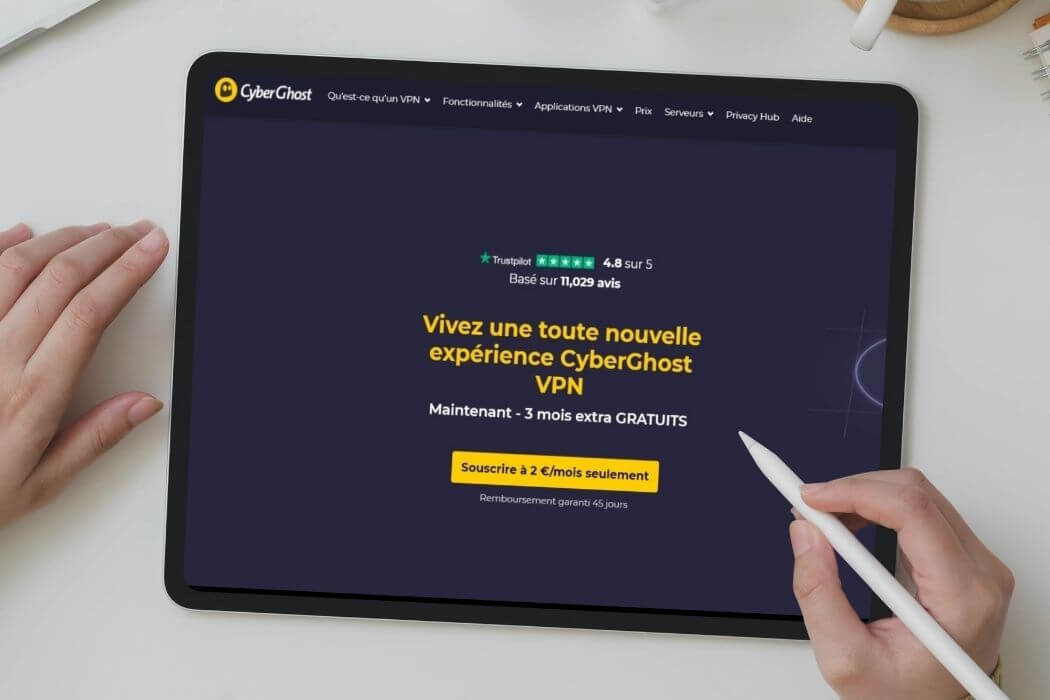 Souscription Cyberghost