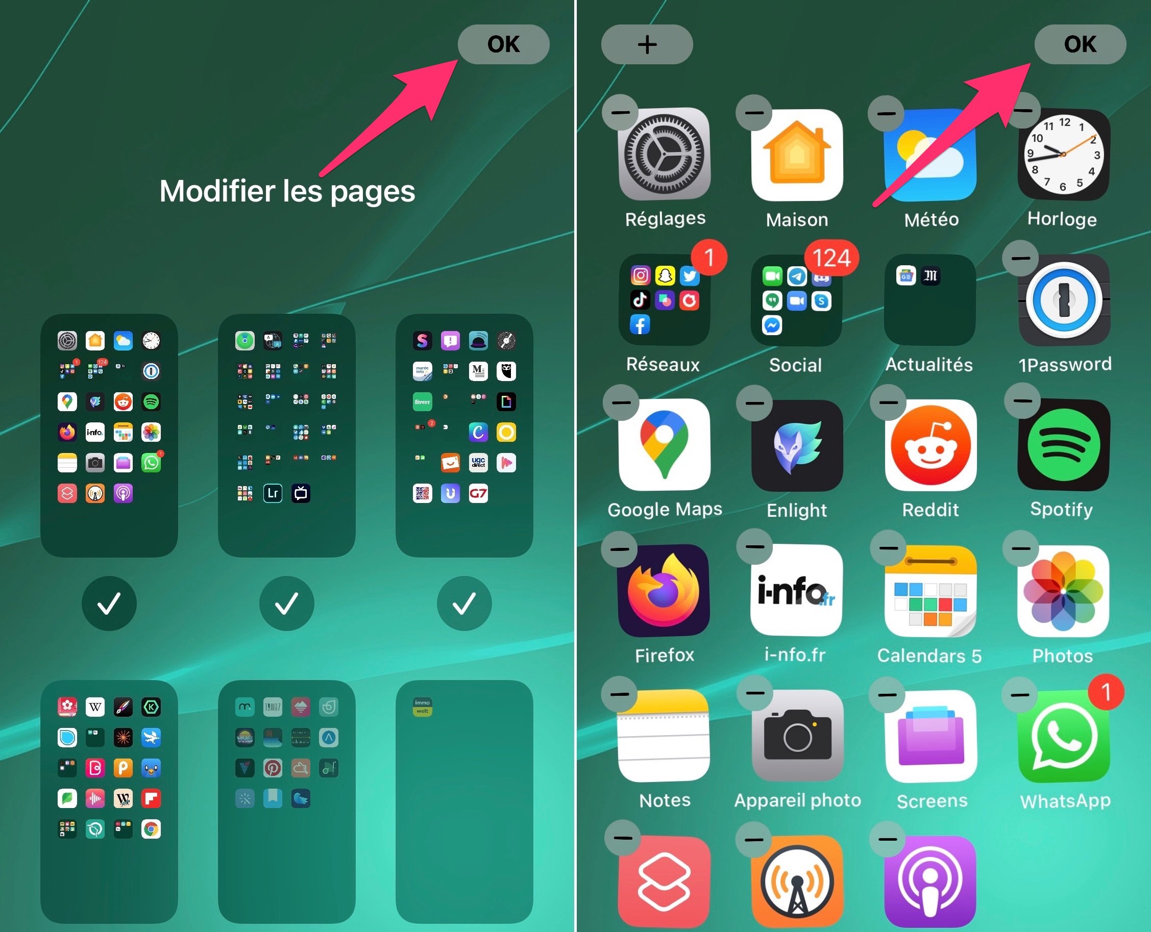 Tutorial how to hide apps page
