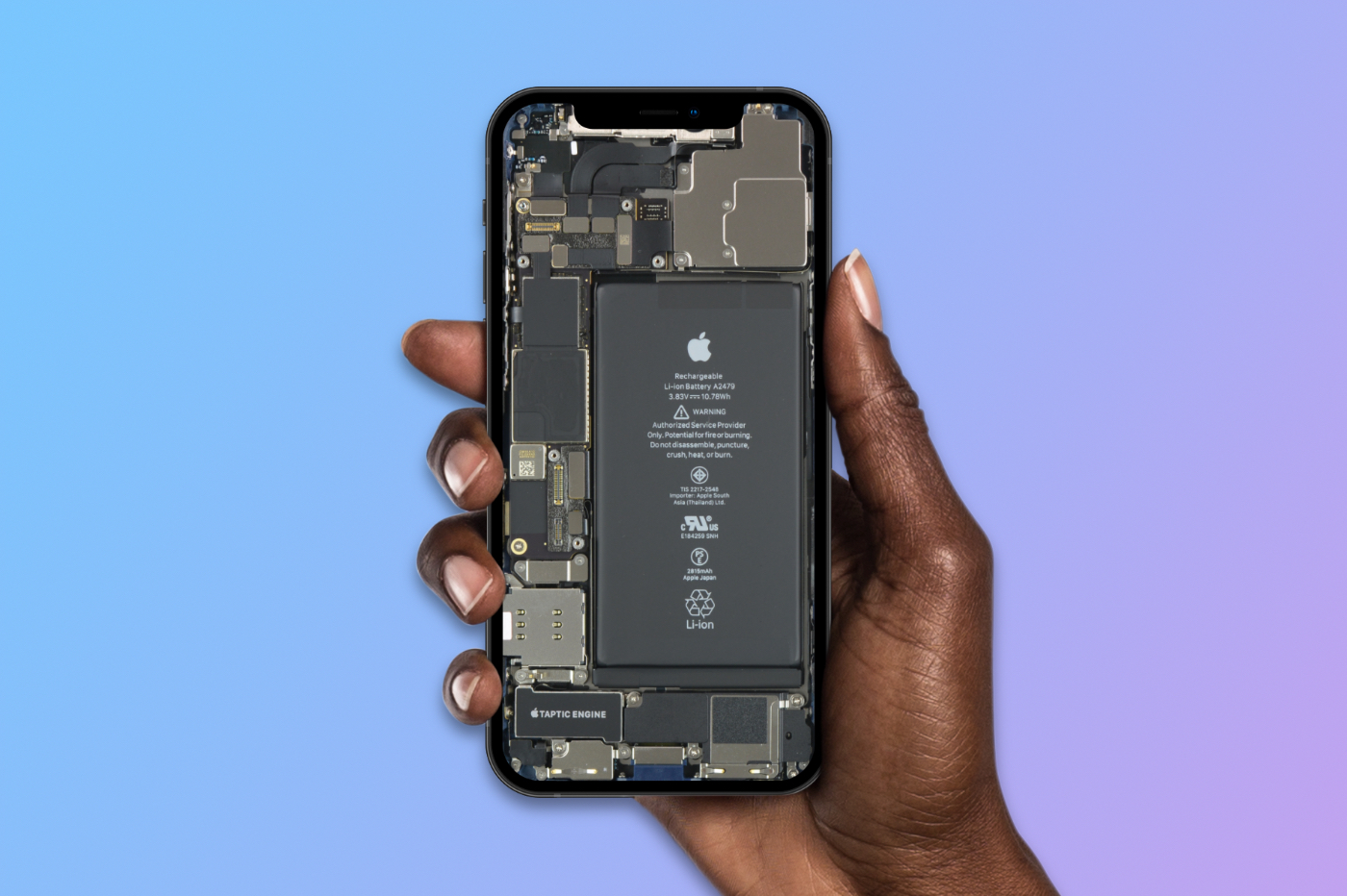 Affichez les entrailles de votre iPhone 12 avec ces fonds d'écran