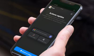 Widget Gmail sur iOS
