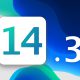 iOS 14.3 bleu