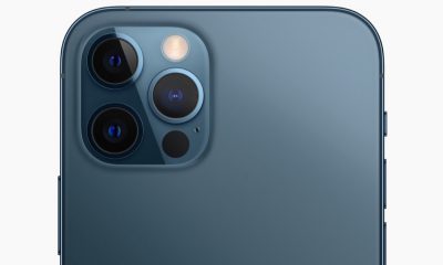 iPhone 12 Pro Bleu Pacifique arrière