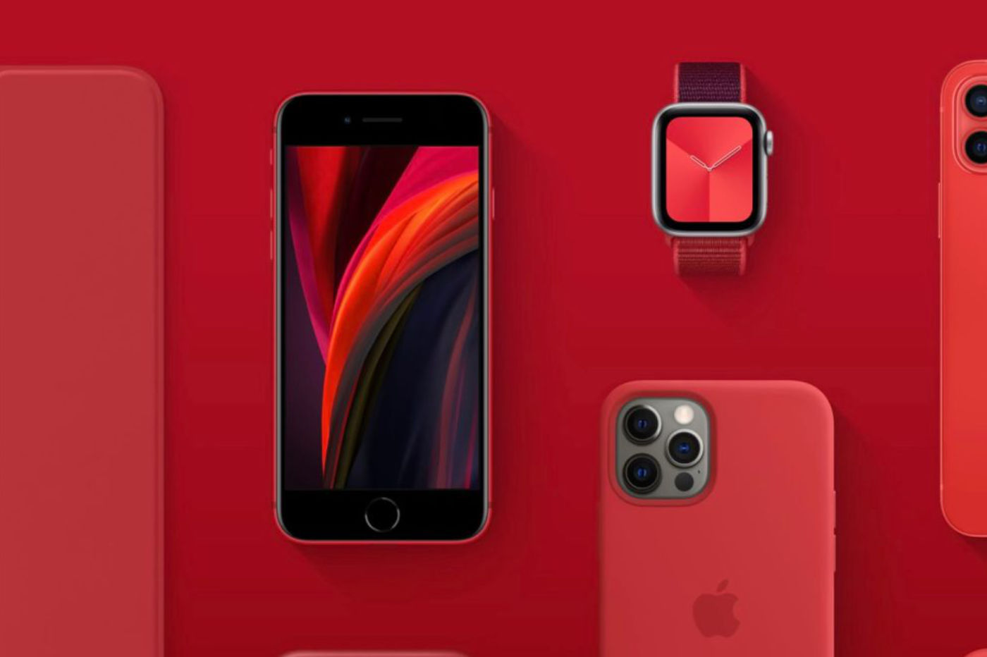 Apple product - RED
