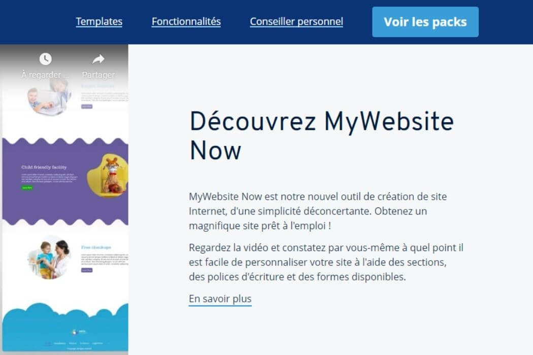 Créateur de sites IONOS by 1&1
