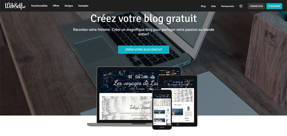 Création blog gratuit WebSelf