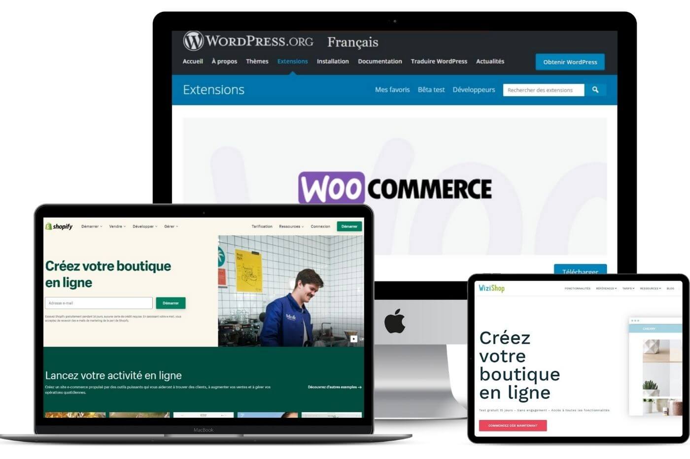 Création boutique en ligne