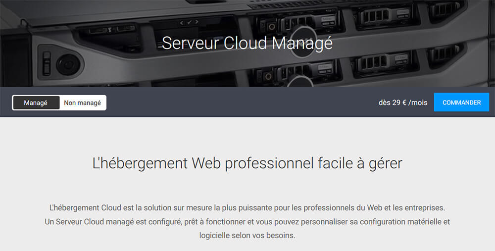 Hébergement Cloud Infomaniak