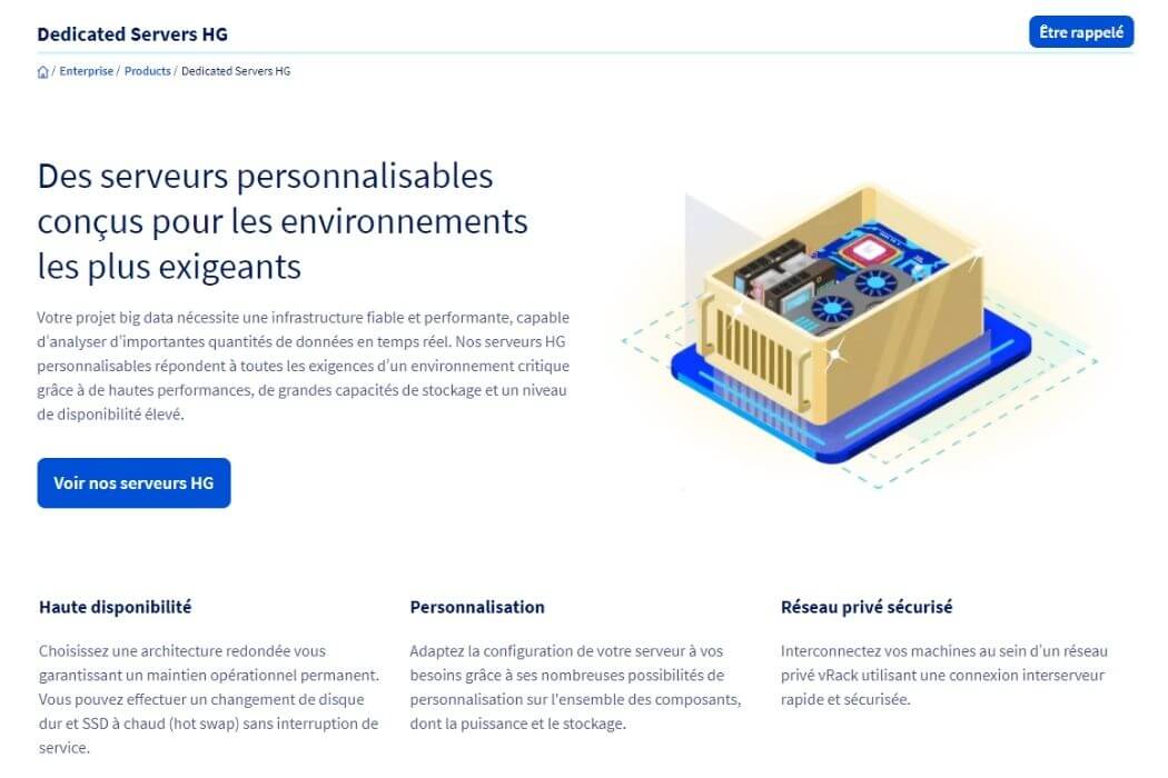 Performances serveurs OVH