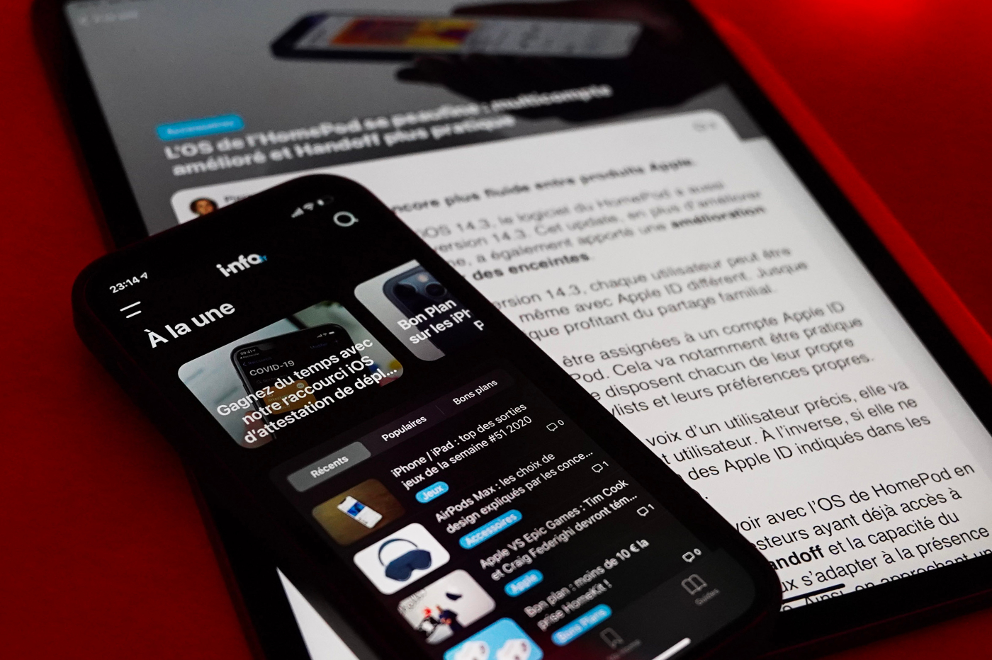 Nouvelle app i-nfo.fr iPhone et iPad