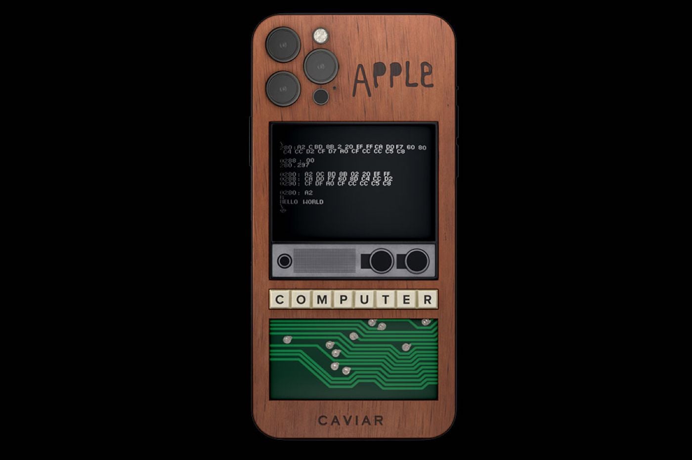iPhone 12 Pro x Apple 1