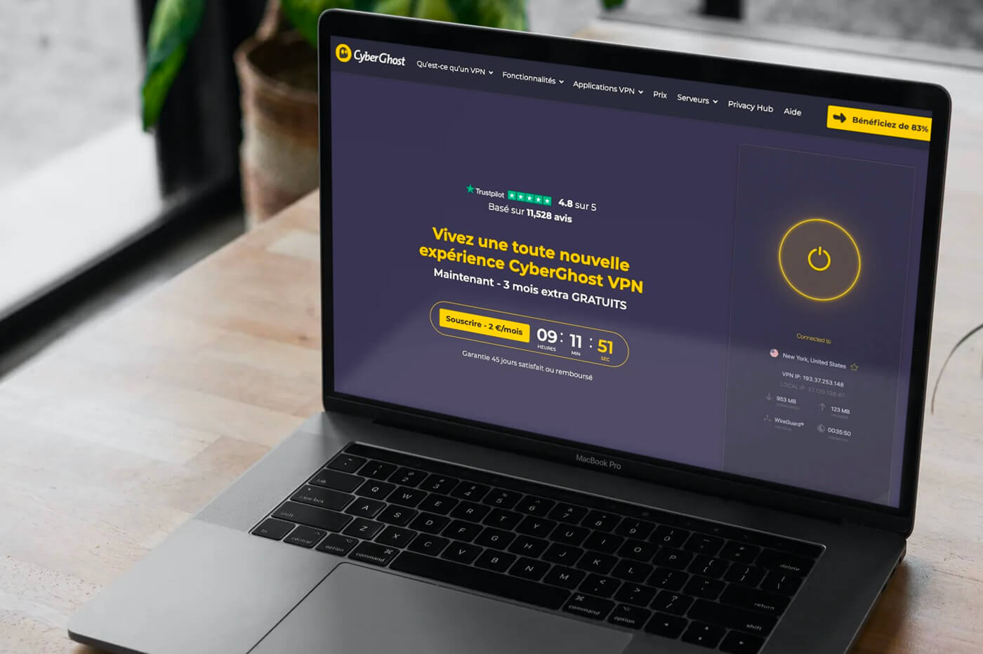 Bon plan CyberGhost VPN