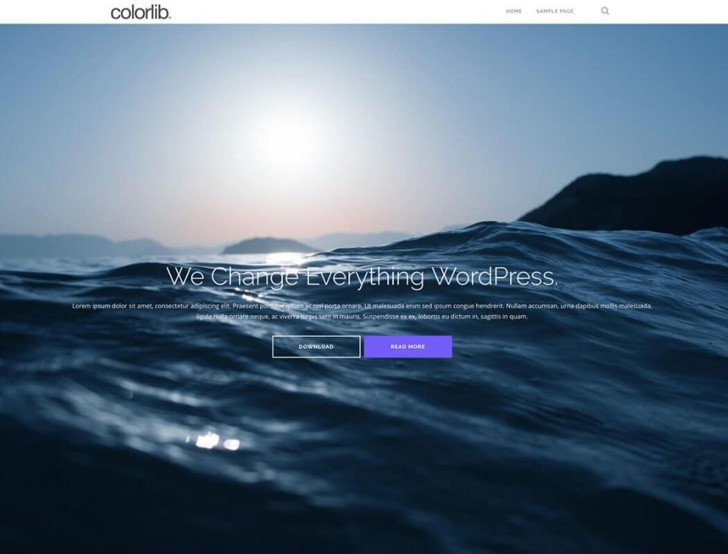 Thème WordPress Shapely gratuit