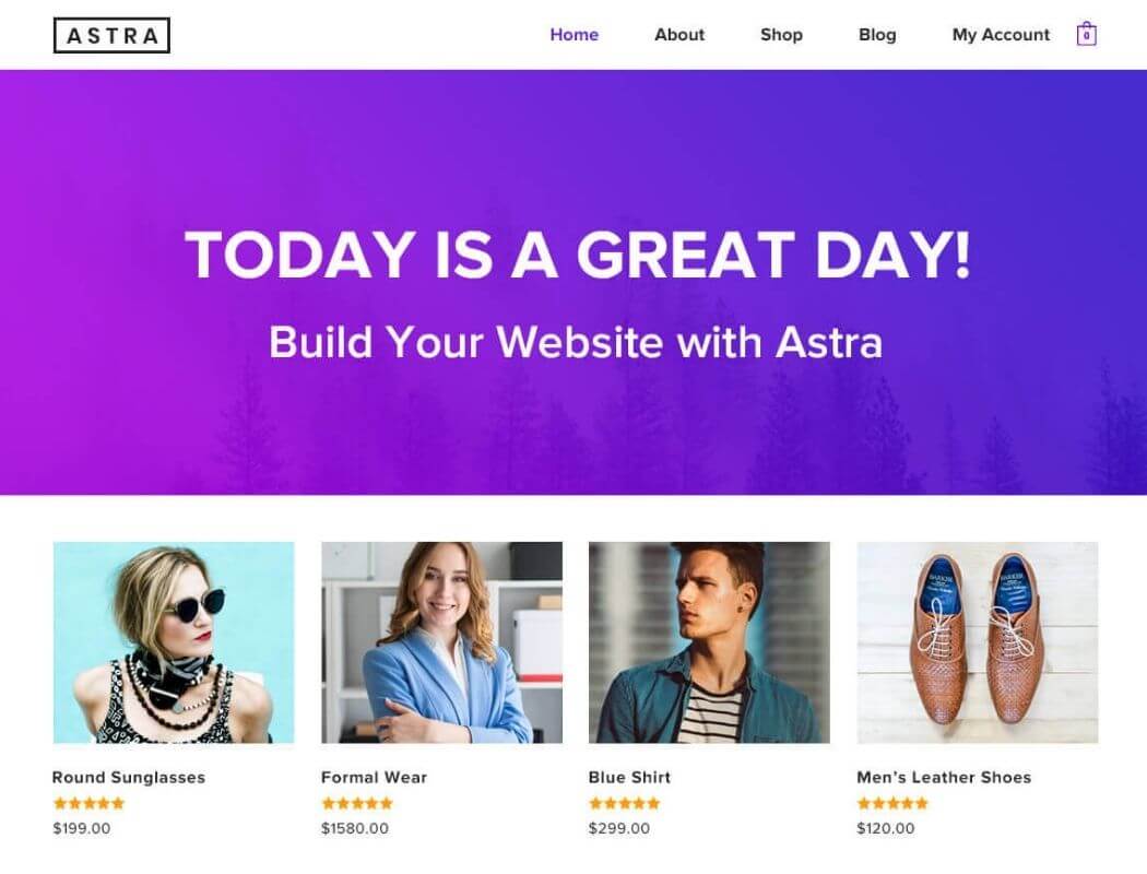 Thème gratuit Astra pour WordPress