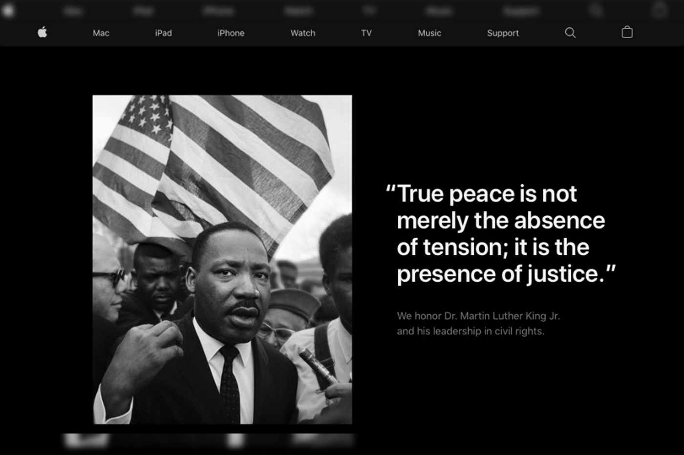 martin luther king