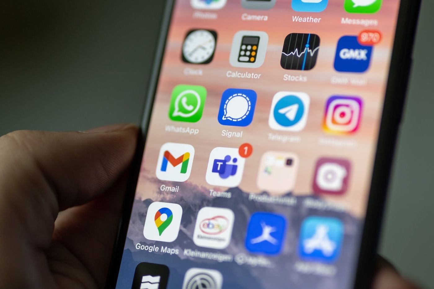 WhatsApp, Telegram et Signal sur iPhone