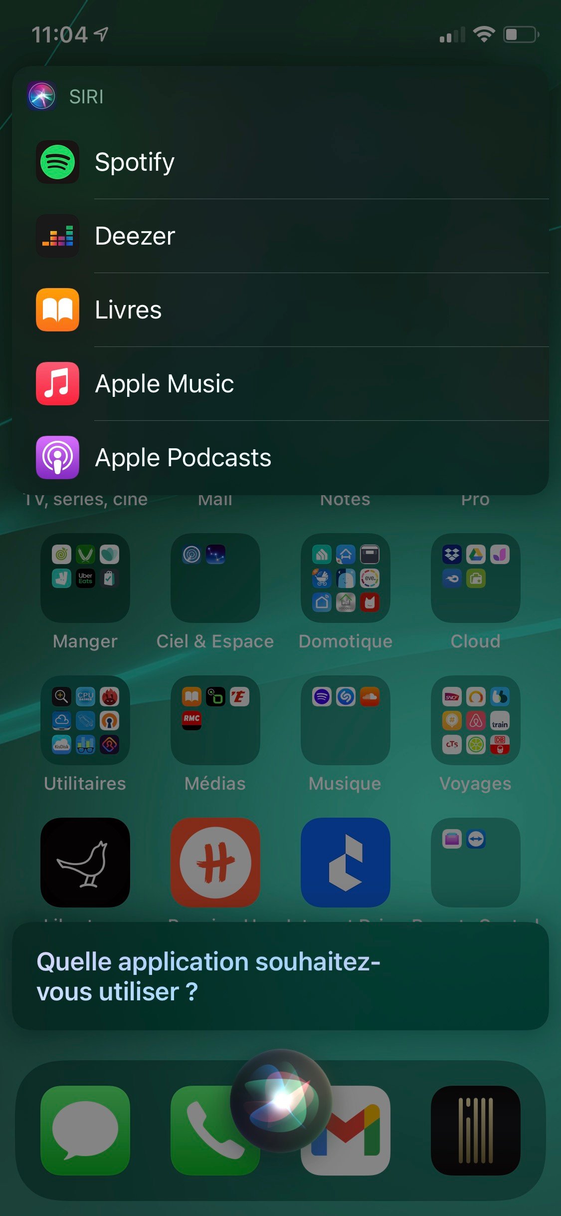 Default music player app choice iOS 14.5