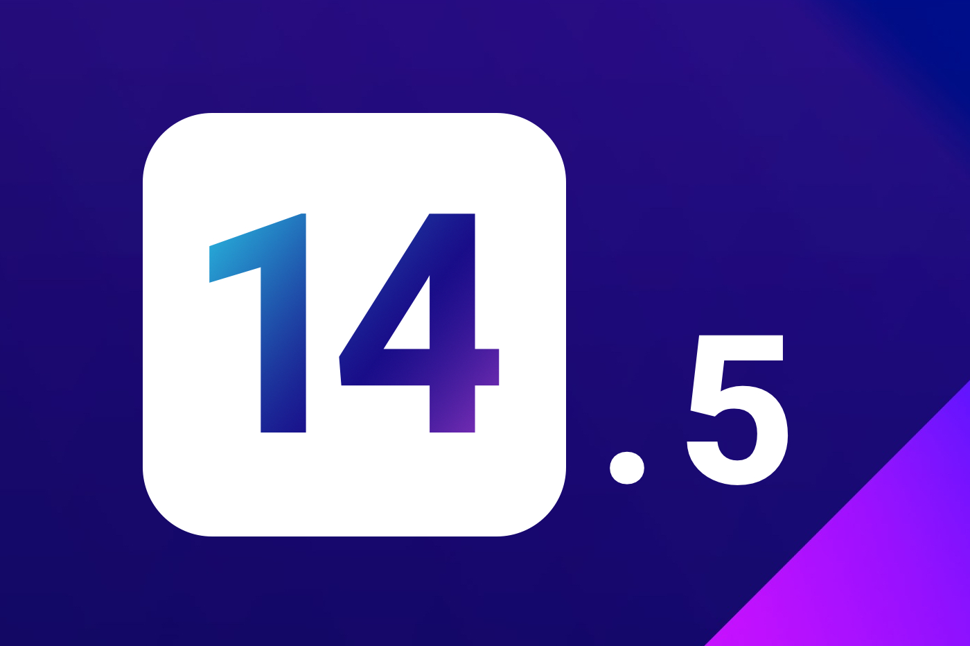Nouvelle version iOS 14.5