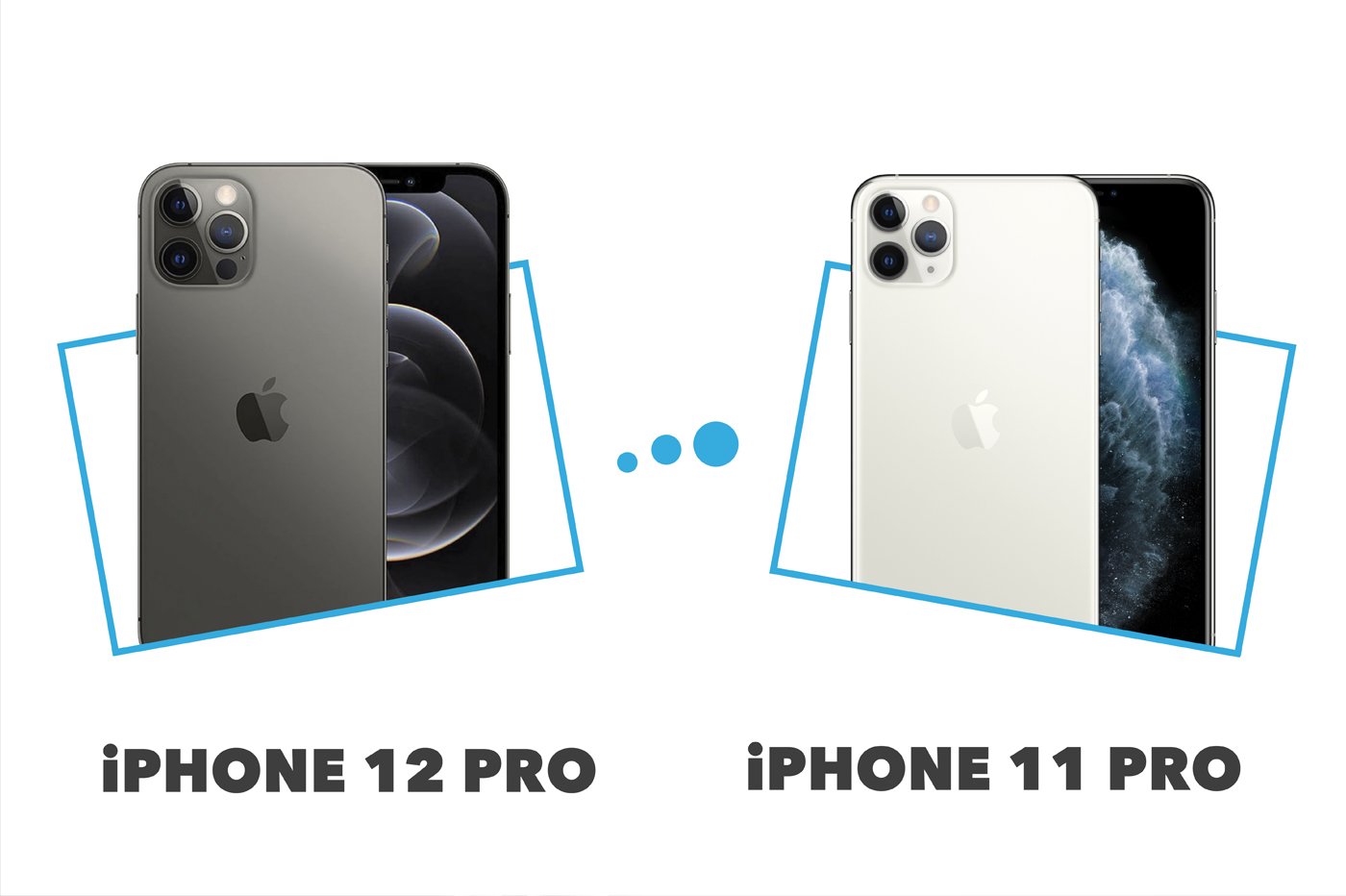 Comparatif iPhone 12 Pro vs iPhone 11 Pro