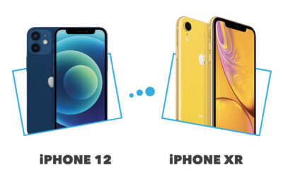 Comparatif iPhone 12 vs iPhone XR