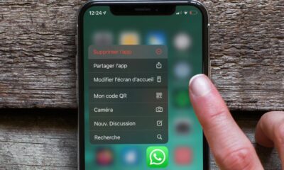 Supprimer WhatsApp iPhone
