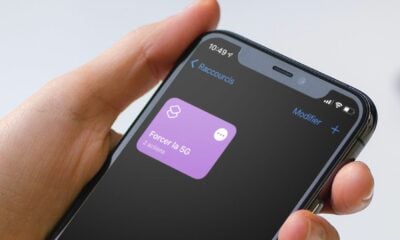 Tutoriel raccourci pour forcer la 5G