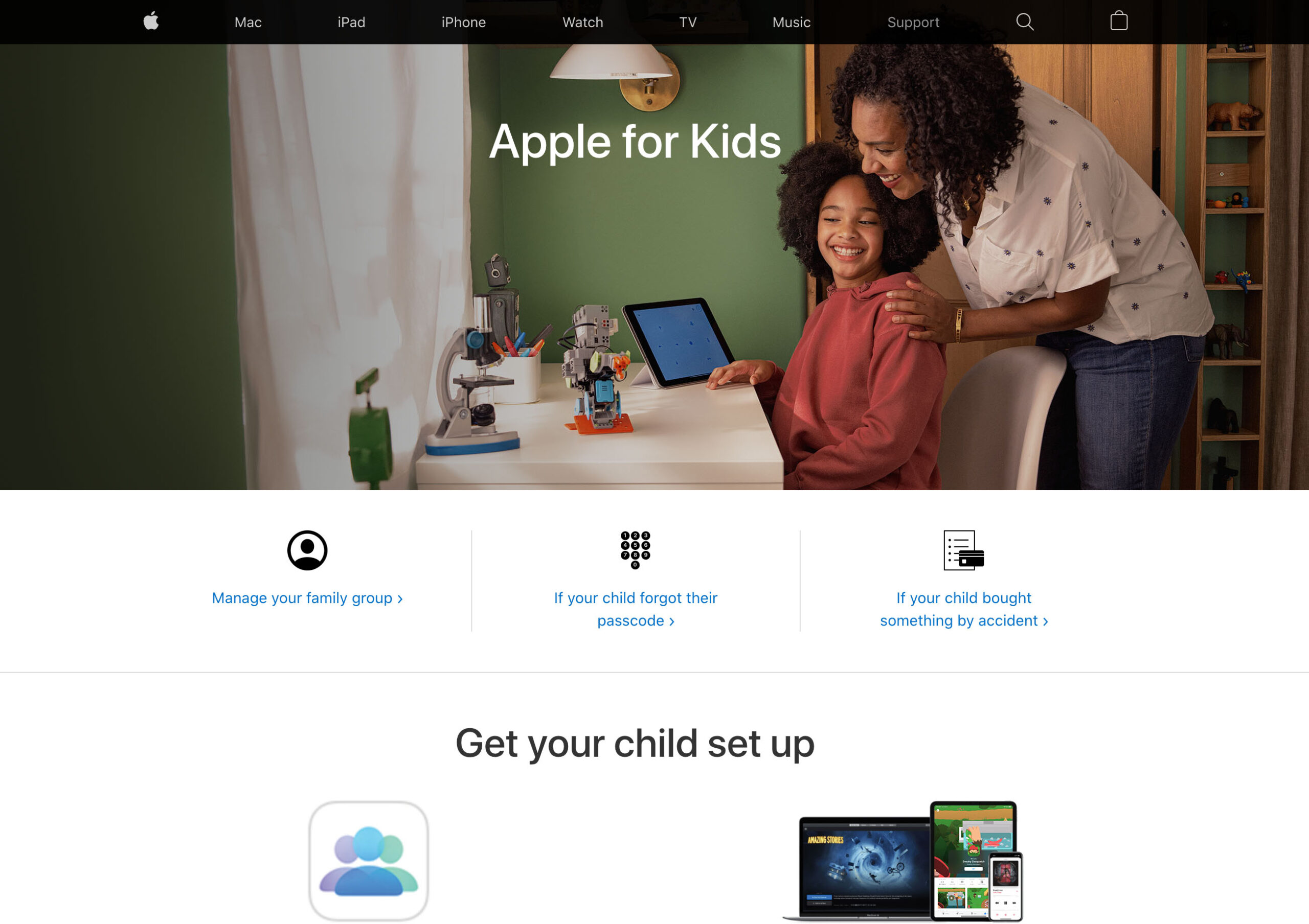 Apple for kids