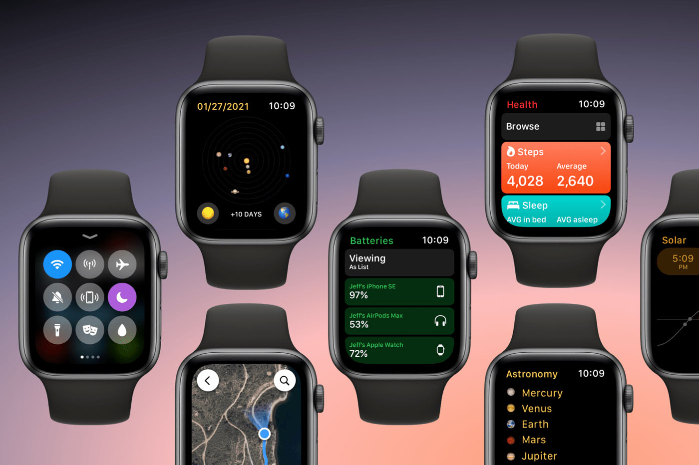 watchOS 8 concept