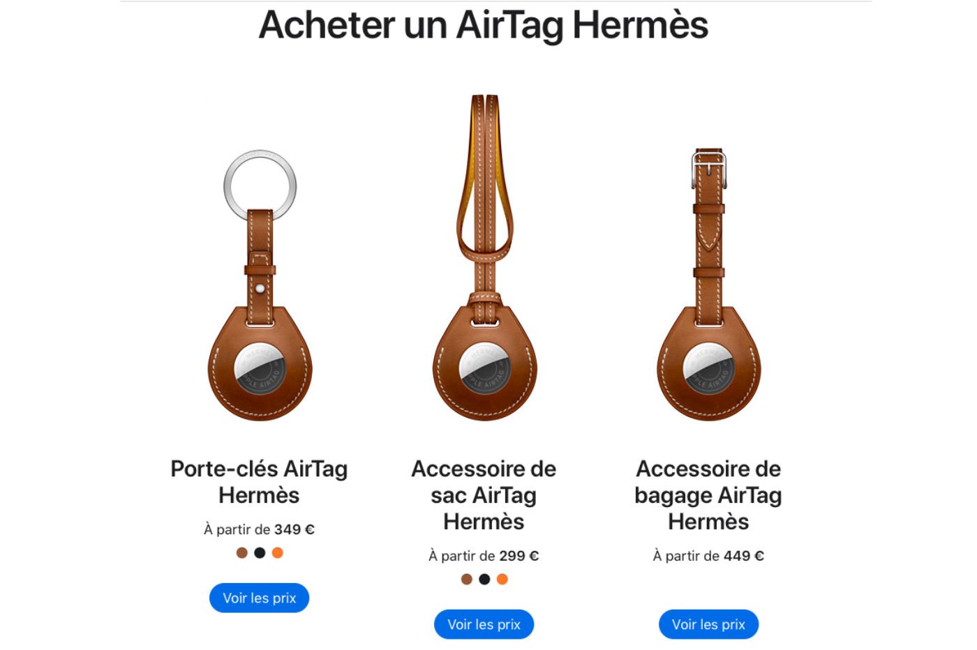 AirTag Hermès
