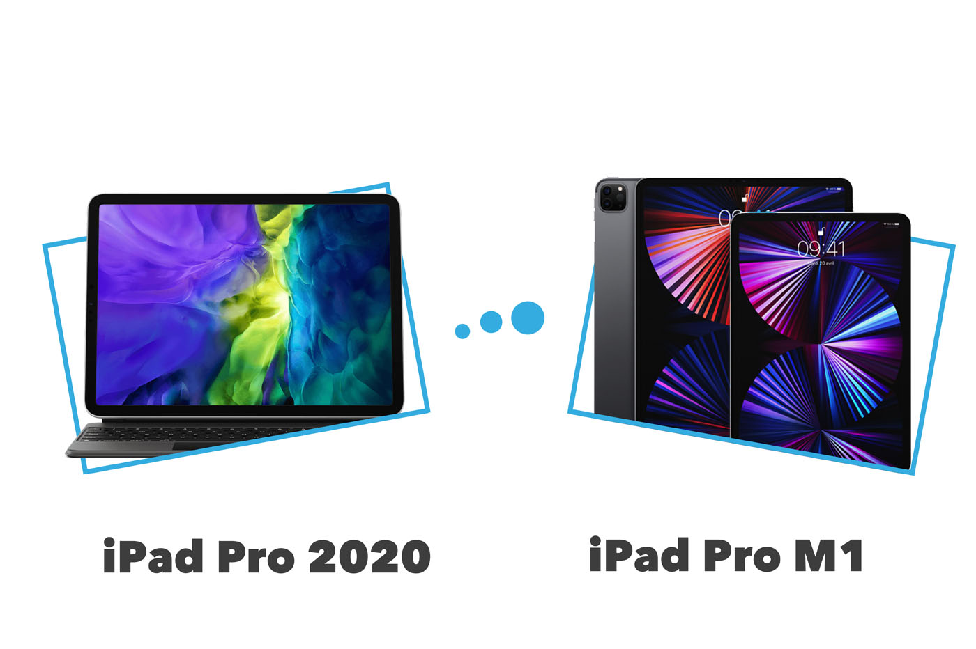 iPad Pro M1 vs iPad Pro 2020 comparatif et différences