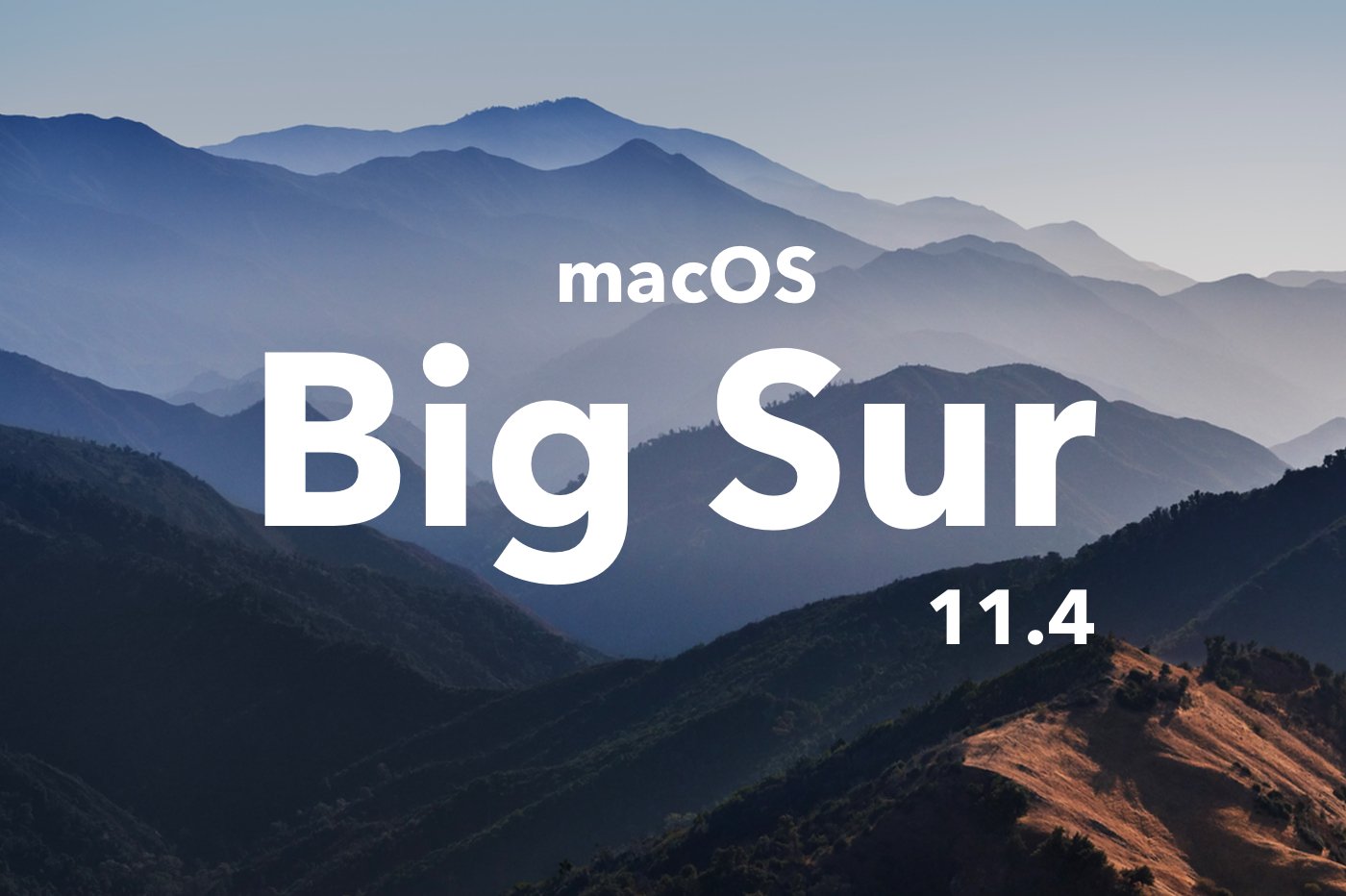 macOS Big Sur 11.4