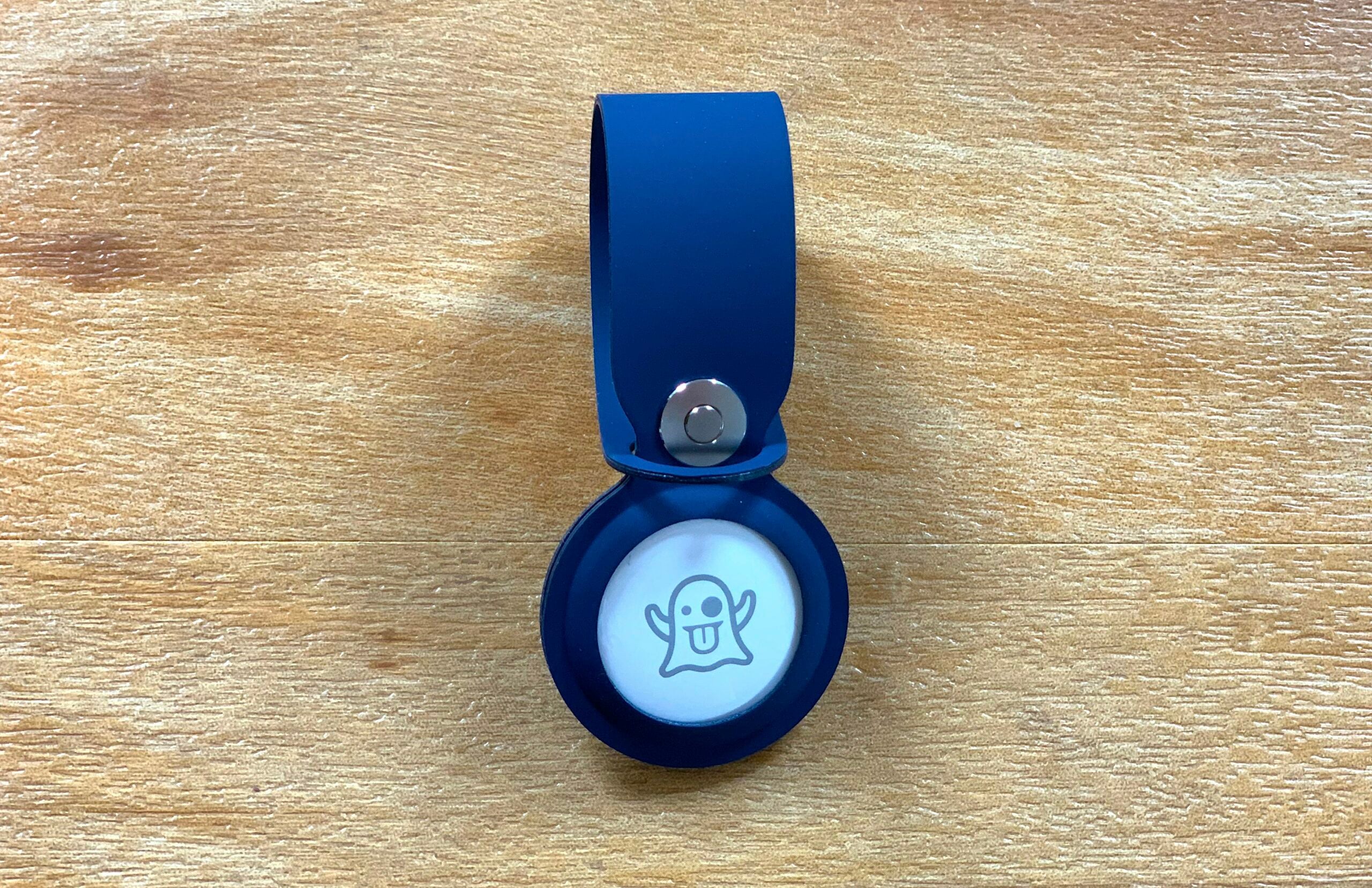 AirTag lanière bleue