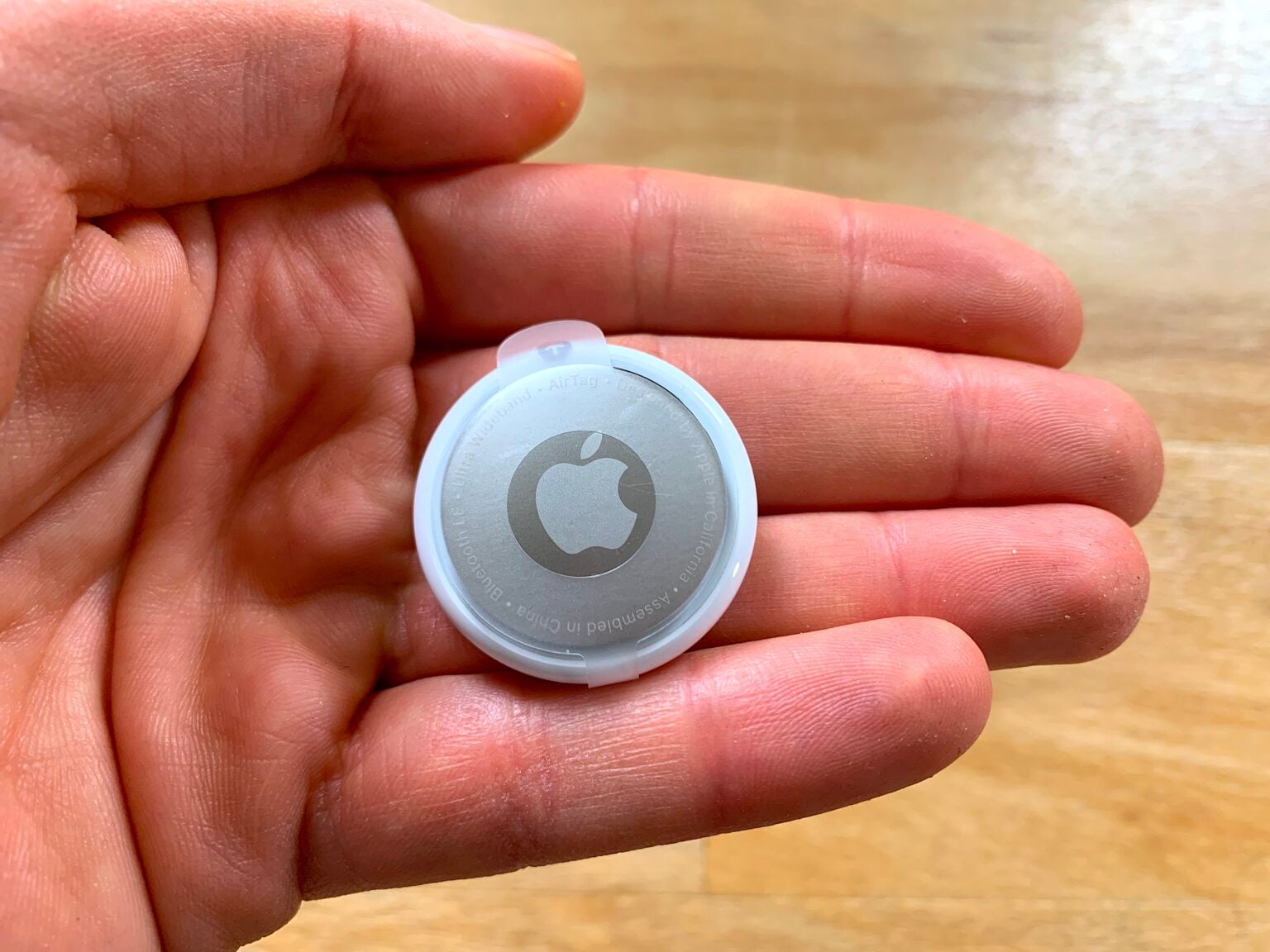 Apple AirTag le capteur se dévoile en photos avant son test