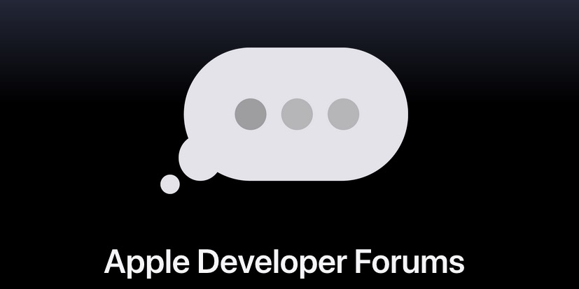 Apple forum WWDC