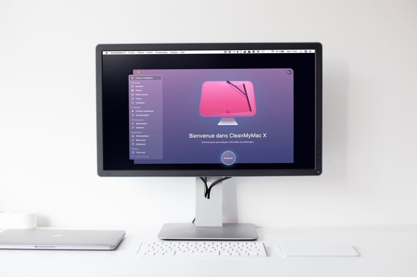 CleanMyMac X M1 sur écran