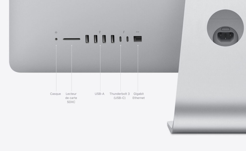 comparatif iMac M1 vs iMac 2020
