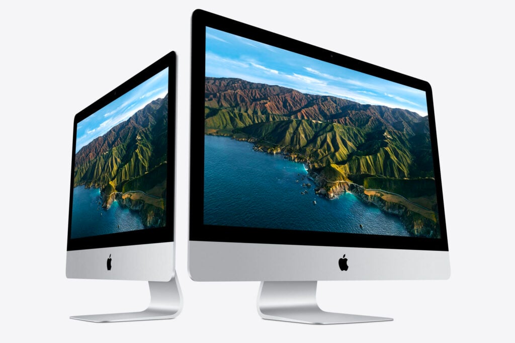 comparatif iMac M1 vs iMac 2020