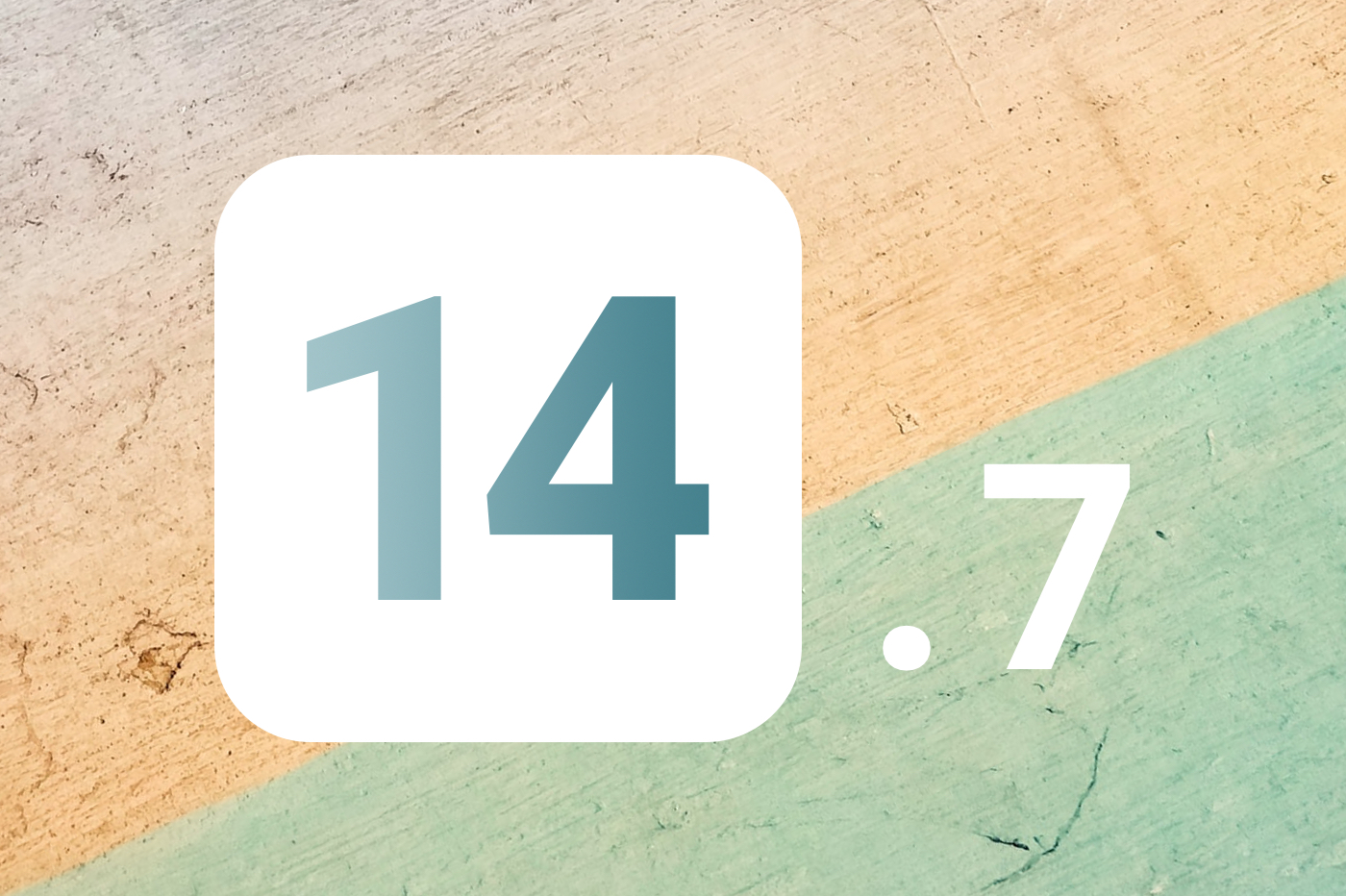 iOS 14.7 fond double