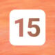 iOS 15 orange