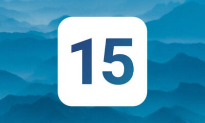 iOS 15 bleu