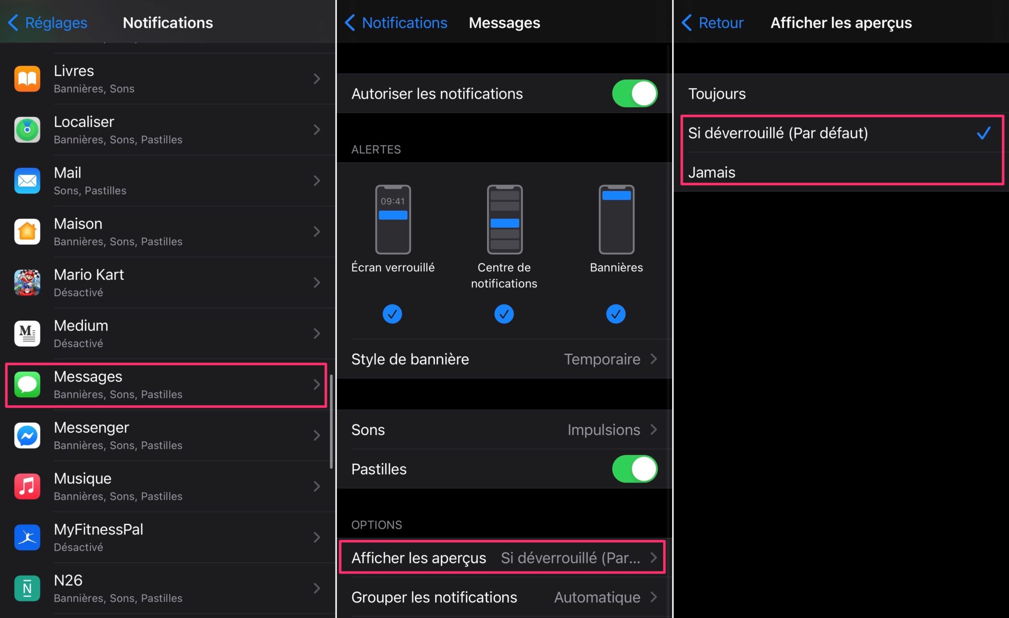 Tutoriel iPhone : comment éviter les affichages indiscrets sur l'écran