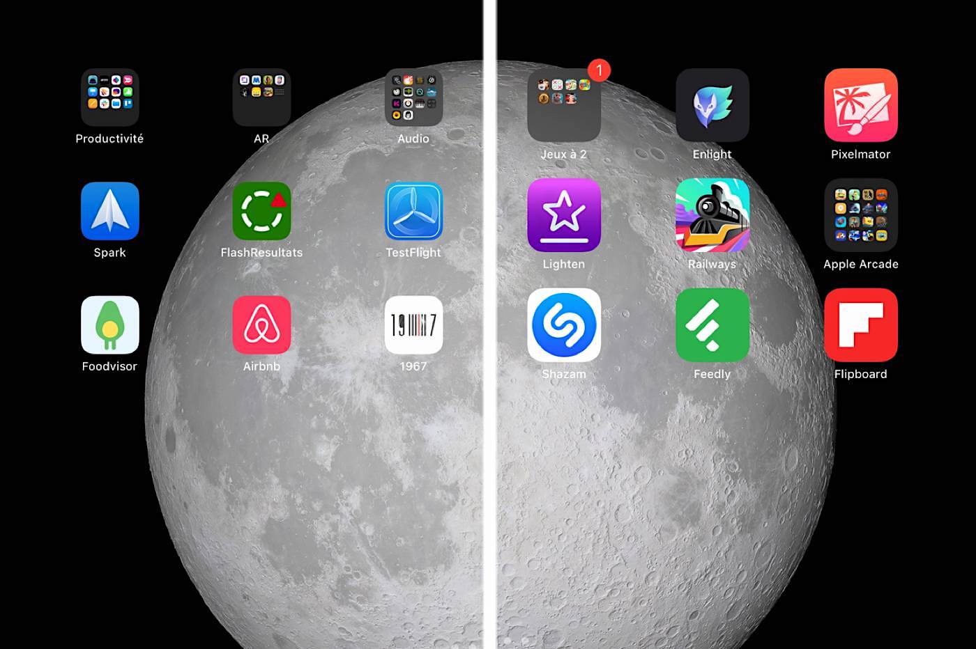 Taille icône iPadOS