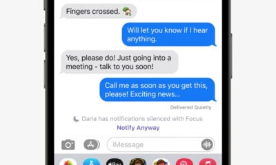 Apple Focus iMessages