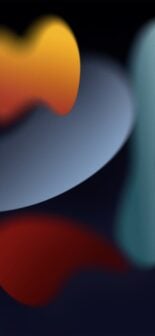Fond d'écran iOS 15 sombre