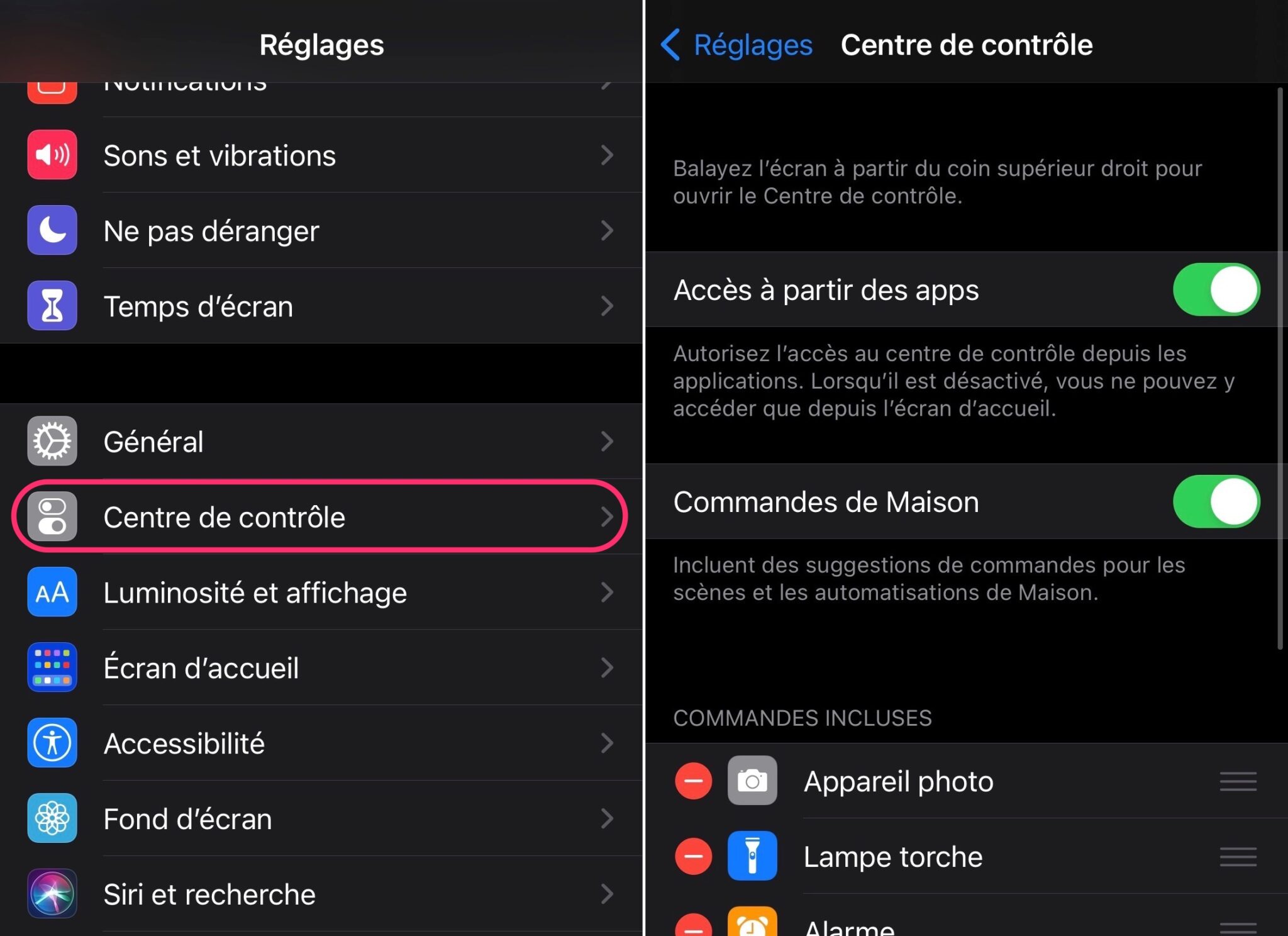 Comment Faire Apparaitre Le Carré De Controle Sur Iphone 4