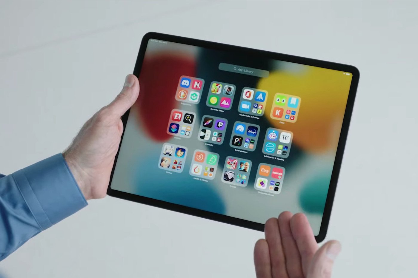 iPadOS 2021 widget