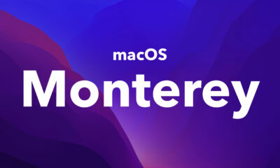 macOS Monterey fond d'écran sombre