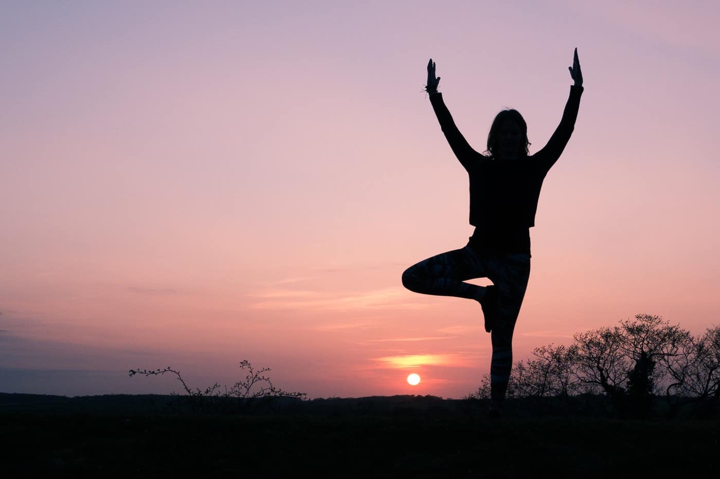 Yoga nature et soleil