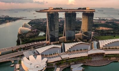 Singapour coucher soleil